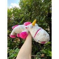Fluffy unicorn doll minion/ unicorn doll minions/minion unicorn plush/fluffy unicorn despicableme/un