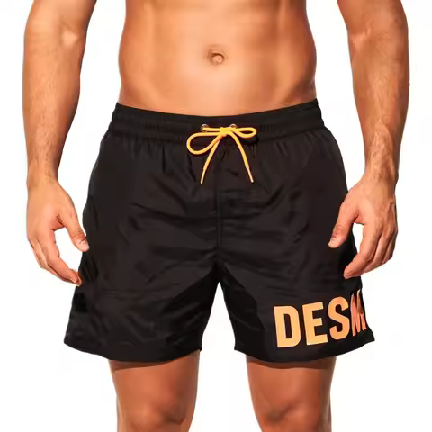 Desmiit Swimwear Men Swim Shorts 2025 Mens Beach Board Shorts Trunks Thin Quick Dry Man Boardshorts 