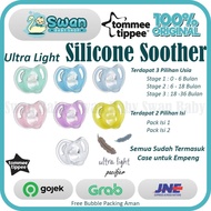 Tommee Tippee Ultra Light Silicone Soother / Empeng Bayi