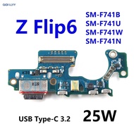 USB Charger For Samsung Galaxy Z Flip6 F741 SM-F741B F741U F741W 25W Charging Dock Jack Port Dock Co