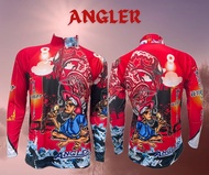 JK Thailand เสื้อตกปลา ANGLER ป้องกันรังสี UV 80% แห้งเร็ว