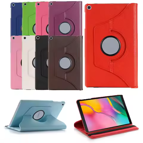 8.0'' Coque for Samsung Galaxy Tab A 8.0 2019 SM-T290 T295 T297 Case 360 Rotation Smart PU Case for 