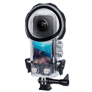 HOT Dive Case For Insta360 X3 40M Waterproof Case For Insta360 ONE X3 Underwater Protect Box Diving Shell Action Cameras Accessories
