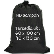 (500gr) HD Black Plastic Trash Bags, size 60x100 and 90x120
