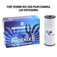 Harman Phoenix 200 ISO 35mm Film Camera (36EXPOSURE) & 120mm Film Camera (24EXPOSURE)