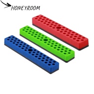HONEYROOM Screwdriver Bit Storage Organizer, 43 Holes Plastic+Magnetic Magnetic Hex Bit Holder Organ