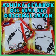 ASHUKA GEARBOX OIL SEAL SET ORIGINAL JAPAN NMAX / Y15 / WAVE / EX5 / RS150 / CLICK / VARIO / ADV