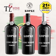 Kopke Ruby / Tawny / White Port Wine Alc: 19.5% 750ml ✔Duty paid 100% ORIGINAL (Portugal)