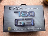 EVGA 750w G3 Power Supply 80 Gold