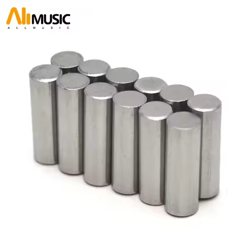 50Pcs Humbucker Magnetized Alnico 5 Guitar Pickup Polepiece Slug 15/16/17/18/19/23/25mm Pole Slug /P