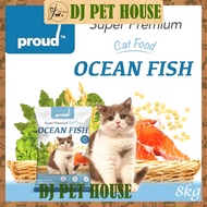 Proud Super Premium Cat Food Ocean Fish -8kg Makanan Kucing