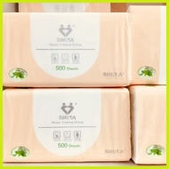 ✤ ☬ SHUTA FACIAL TISSUE 500 SHEETS PER PACK
