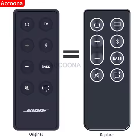 Remote Control for Bose Solo 5 10 15 series II TV sound system