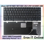 Asus A8 F8 N81 W3 X81 Z63 Z99 W3000 X83 X80 A8J A8JN A8JP A8E A8F A8FM Series 9J.N8182.H01 MP-05691S
