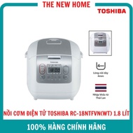 Toshiba electronic rice cooker 1.8 liters RC-18NMFVN (WT) 100% new, durable 4mm thick pot - NOTE 100% NEW PRODUCTS NOT TRUONG