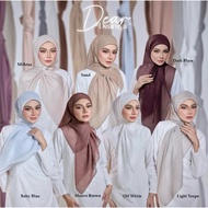 DEAR DEARAYA BY DEARA HIJAB| TUDUNG BAWAL PLAIN| TUDUNG BAWAL COTTON VOILE
