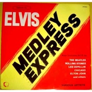 ELVIS PRESLEY MEDLEY EXPRESS LP BEST ROCK HITS MEDLEY VINYL