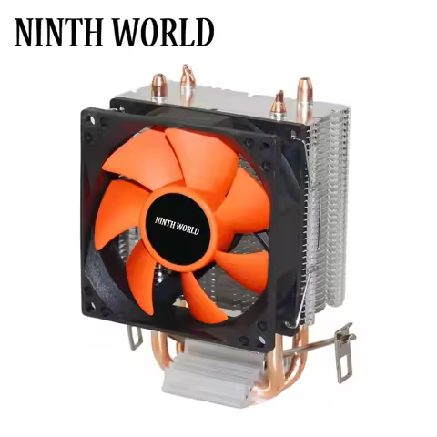 2 Heatpipes CPU Cooler TDP 18dab Super Silent CPU Fan Aluminum Heatsink For LGA 775/1150/1151/1155/1