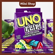Basic UNO Or UNO Flip Deck With Hard Paper