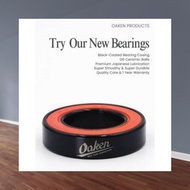OAKEN 15267 17287 18307 Inner Outer Ring Black Plated Anti-Rust Coating Ceramic Bearing G5 Beads Coa