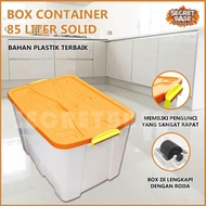 ZARGO BOX CONTAINER 85 LITER + WHEELS - Plastic Box Container / Container Box