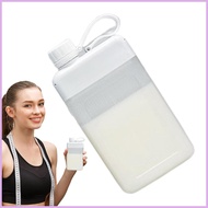 Flat Water Bottle For Purse 450ml Small Flat Water Bottle Travel & Pocket Water Bottle Simple Gym Co