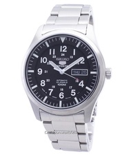[CreationWatches] Seiko Automatic Sports Mens Silver Stainless Steel Bracelet Watch SNZG13J1