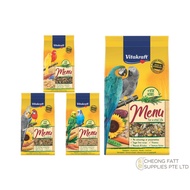 Vitakraft Menu Bird Food, 1kg, for Cockatiel, Parrot, Budgie and Canary