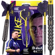 TARGET STEEL TIP DARTS - 22G/23G/24G LUKE LITTLER G1 BLACK (SWISS) SP 90% DART SET ORIGINAL DART