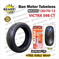 Nmax N-MAX Tubeless Rear Tire 130/70 Ring 13 130/70-13 MAXXIS VICTRA S98 CT