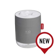 Portable Humidifier Ultrasonic H2O with Night Lamp (Grey)