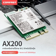 Comfast | การ์ดเครือข่ายไร้สาย WiFi7 แบบสามคลื่นพร้อม Bluetooth 5.4