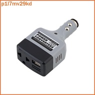 p1l7mv29kd Car Mobile Converter Inverter Adapter DC 12V/24V to AC 220V Charger Power+USB ph