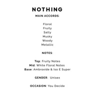 Usual NOTHING EDP 50 ML - Usual Scentlab & Brian Notodihardjo
