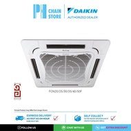 (DELIVERY FOR KL &amp; SGR ONLY) DAIKIN FCN40F FCN50F 4.0HP-5.0HP R410A NON INVERTER SINGLE SPLIT CEILING CASSETTE AIR COND