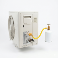 R22 R-22 HCFC-22 refrigerant gas 100g with quick charge hose and adapter Package hawa dingin