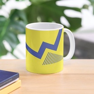 Everton Retro 1990 - 1992 Yellow Blue Away Coffee Mug
