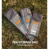 Tent peg bag