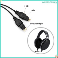 WU TYPE C Earphone Cable Replacement For HD650 HD600 HD580 Earphones