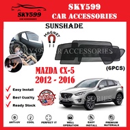 (Magnetic)Mazda CX5 CX-5 2012-2016 Epic Sunshade [6 PCS]