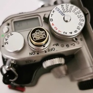 客製精雕黃銅相機快門按鈕螺紋 快門帽 適用富士徠卡尼康佳能