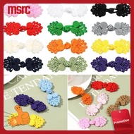 MSRC 5Pcs Classic Invitation DIY Handcraft Chinese Knot Button Knot Fastener Cheongsam Buttons Tang Suit