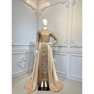 EXCLUSIVE GOLD SHIMMER Dress Dinner Dress Elegant Dress Woman