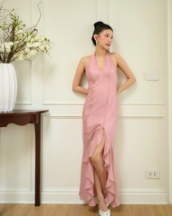 Tangerines - QUINN RUFFLE DRESS ชุดเดรส ออกงาน ดินเนอร์ ปาร์ตี้