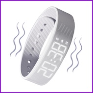 Vibrating Alarm Watch Digital Watch with Vibrating Alarm Anti-Snooze Adjustable Wristband Smartwatch