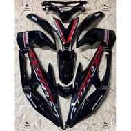 COVER SET NVX 155 V1 BLACK AEROX RED