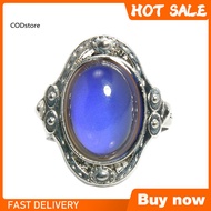 KDCOD* Vintage Unisex Mood Changing Color Ring Adjustable Temperature Control Band