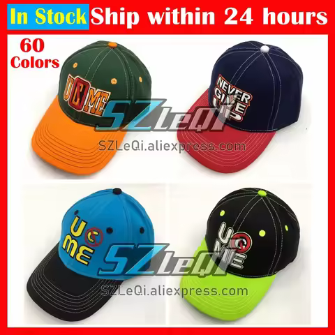 Baseball Caps For JOHN CENA Spring Autumn Outdoor Adjustable Casual Hats Embroidery Letters Wrestlin