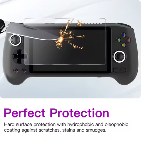 9H Tempered Glass for ANBERNIC RG556 Screen Protector for RG556 Protective Film Anti-Scratch Gaming 