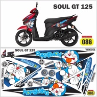 Soul GT 125 cartoon striping Soul GT 125 cartoon decal/ Soul GT 125 cartoon variation/